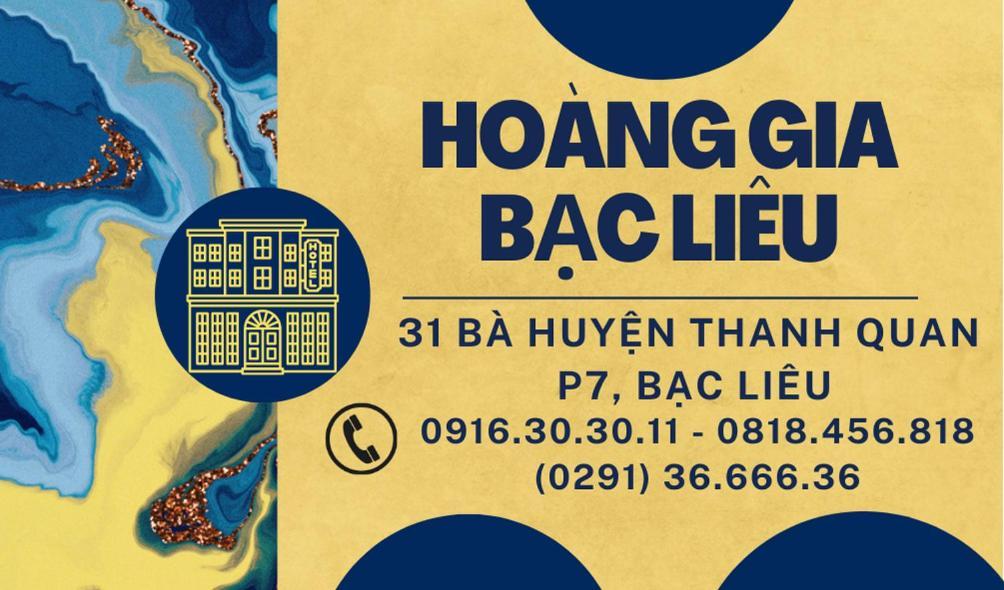 Khach San Hoang Gia Hotel Bac Lieu Bagian luar foto